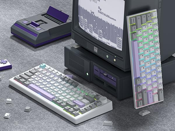 black keycaps