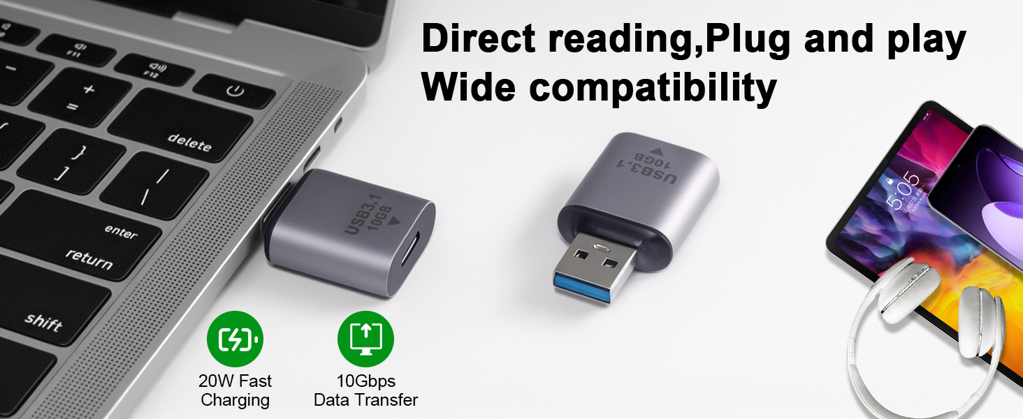 usb c female to usb male adapter 