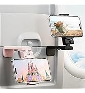 2 Pack Universal Airplane Phone Stand Holder, Klearlook 360 Degree Rotation Travel Essentials Pho...