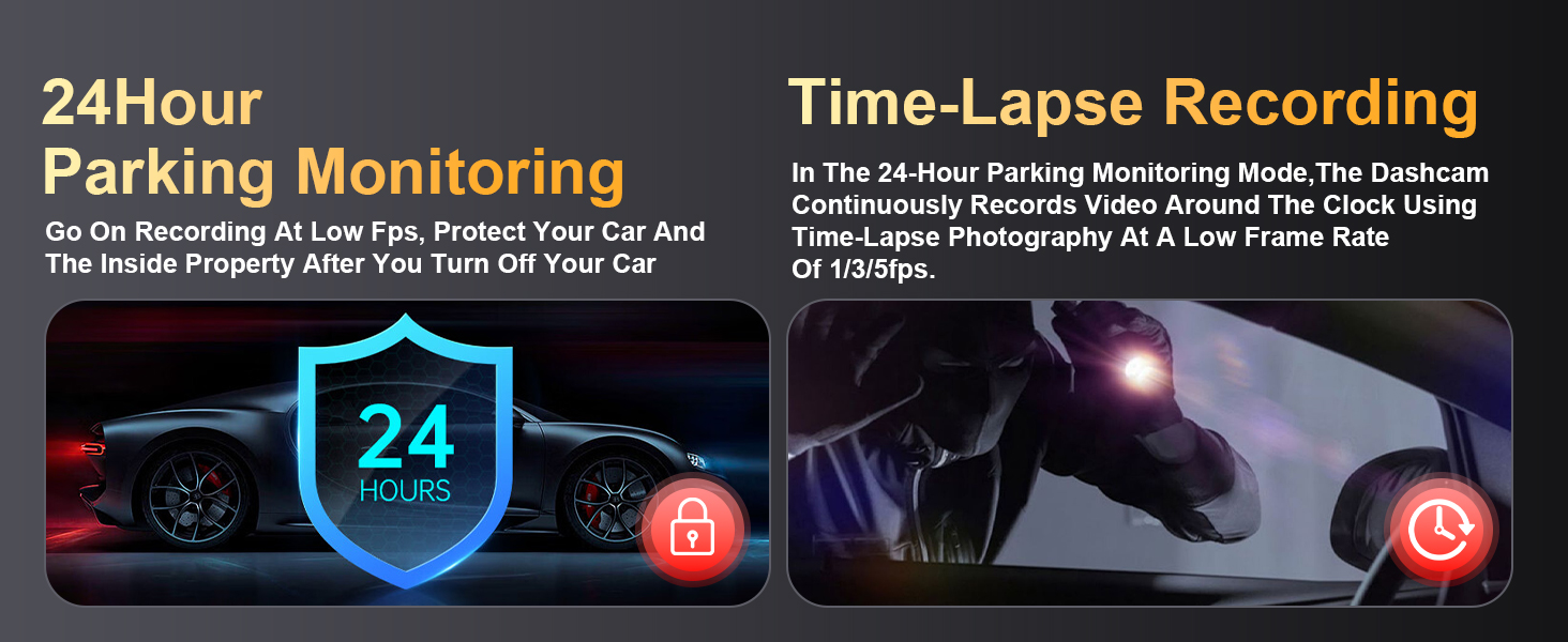 dash cam front and rear