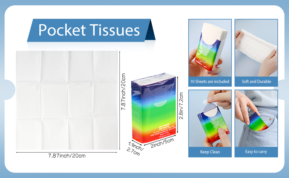 pocket tissues