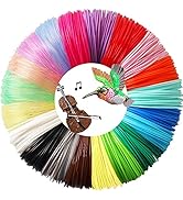 TTYT3D 3D Pen Filament PLA Refills 20 Colors, 16 ft per Color Total 320 ft 1.75mm Filament for 3D...