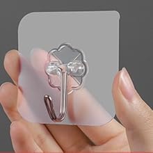 clear wall hooks