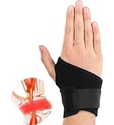 Carpal Tunnel Wrist Brace for Work - Men Adjustable Wrist Support for Tendinitis and Sprains Arth...