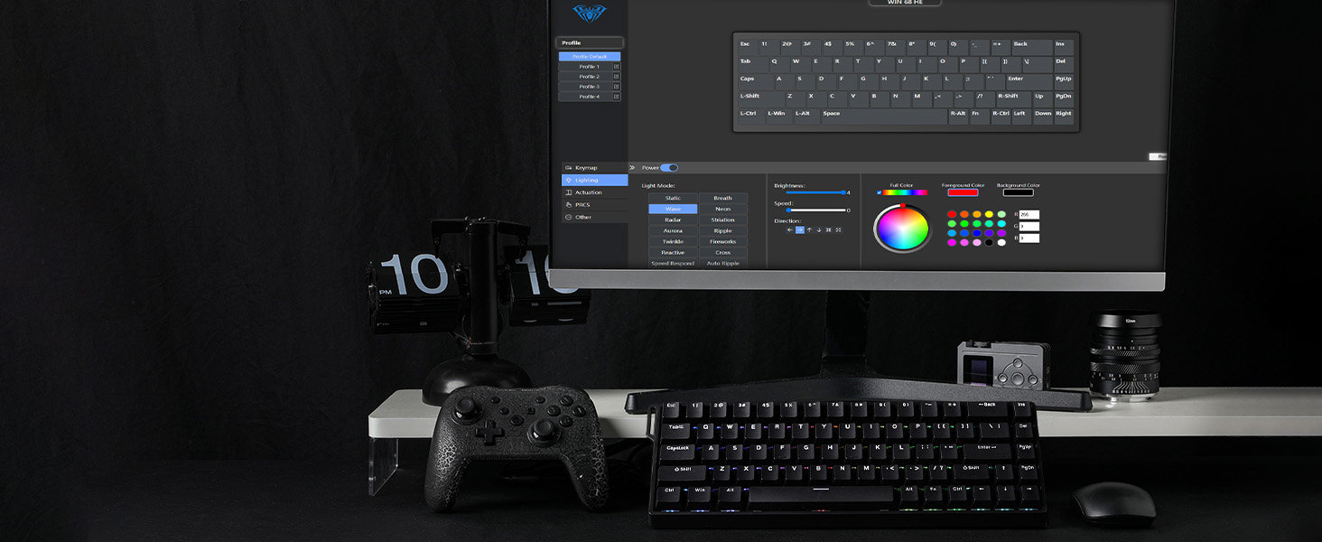 magnetic gaming keyboard