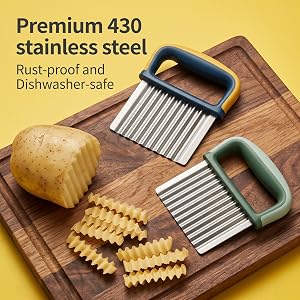 crinkle fry cutter