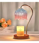 Dimmable Candle Warmer Lamp with Timer, Electric Candle Warmer Lamp, Women Christmas Gifts, Flowe...