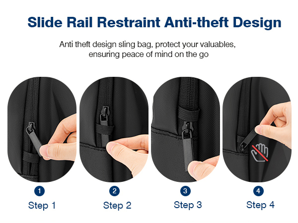 Slide Rail Restraint Anti-theft Design