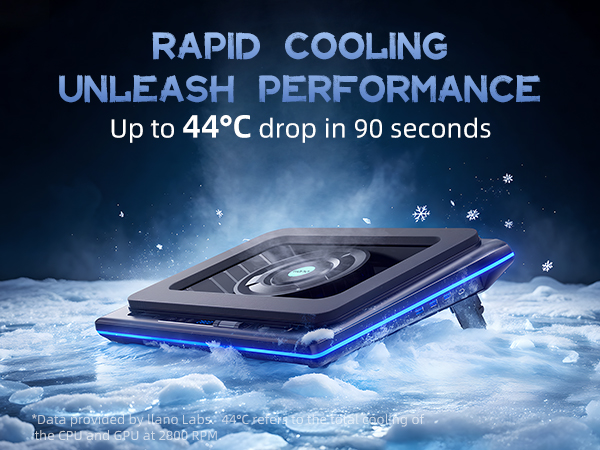 llano V12 laptop cooling pad