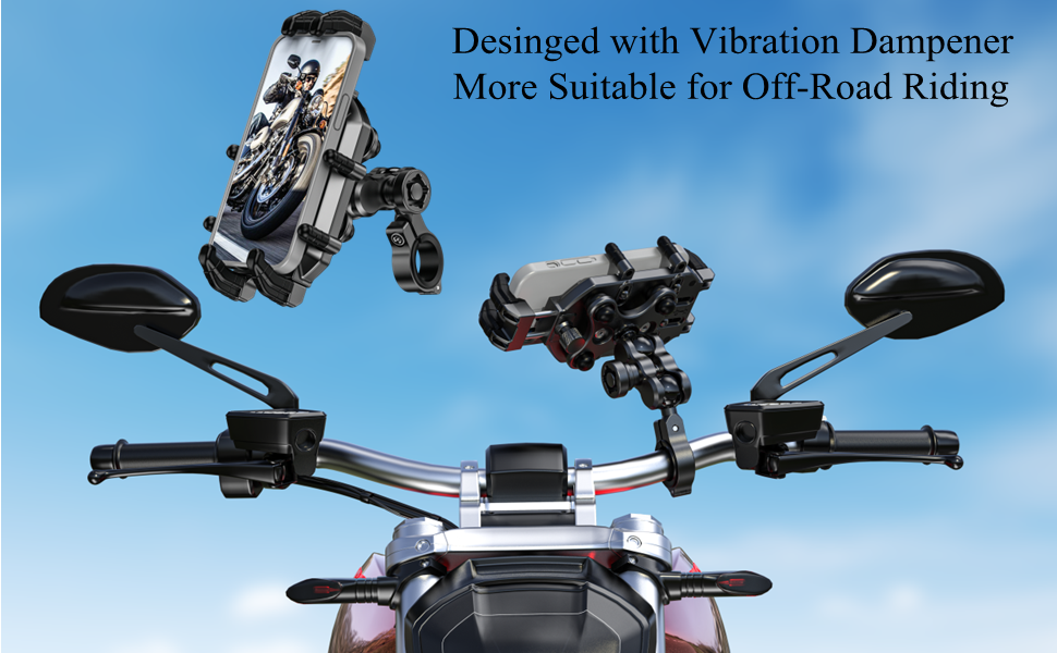 The phone holder more suitable for off road riding