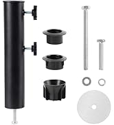 Blissun Umbrella Base stand Tube Outdoor, Patio Umbrella Base Pole Replacement, Heavy Duty Umbrel...