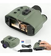 2026 New Compact 4K Night Vision Goggles with Rechargeable Battery,TF Card for Save Photo&amp;Video,3...