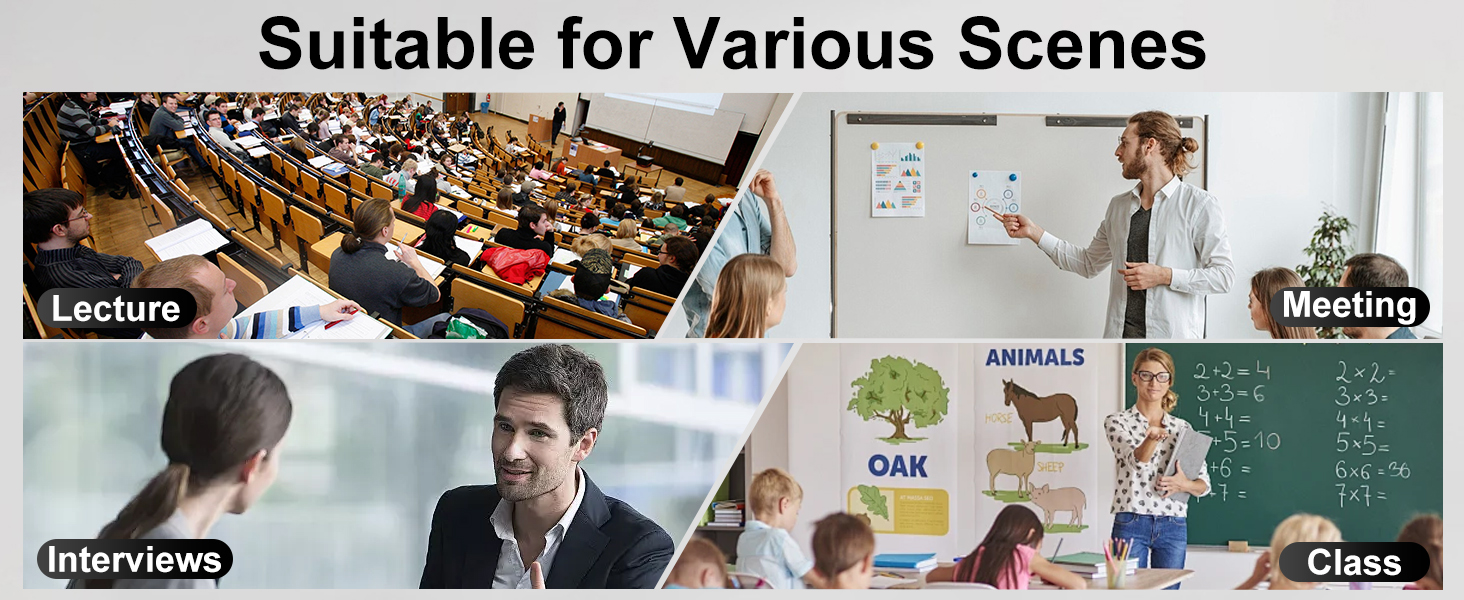 Suitable for Various Scenes