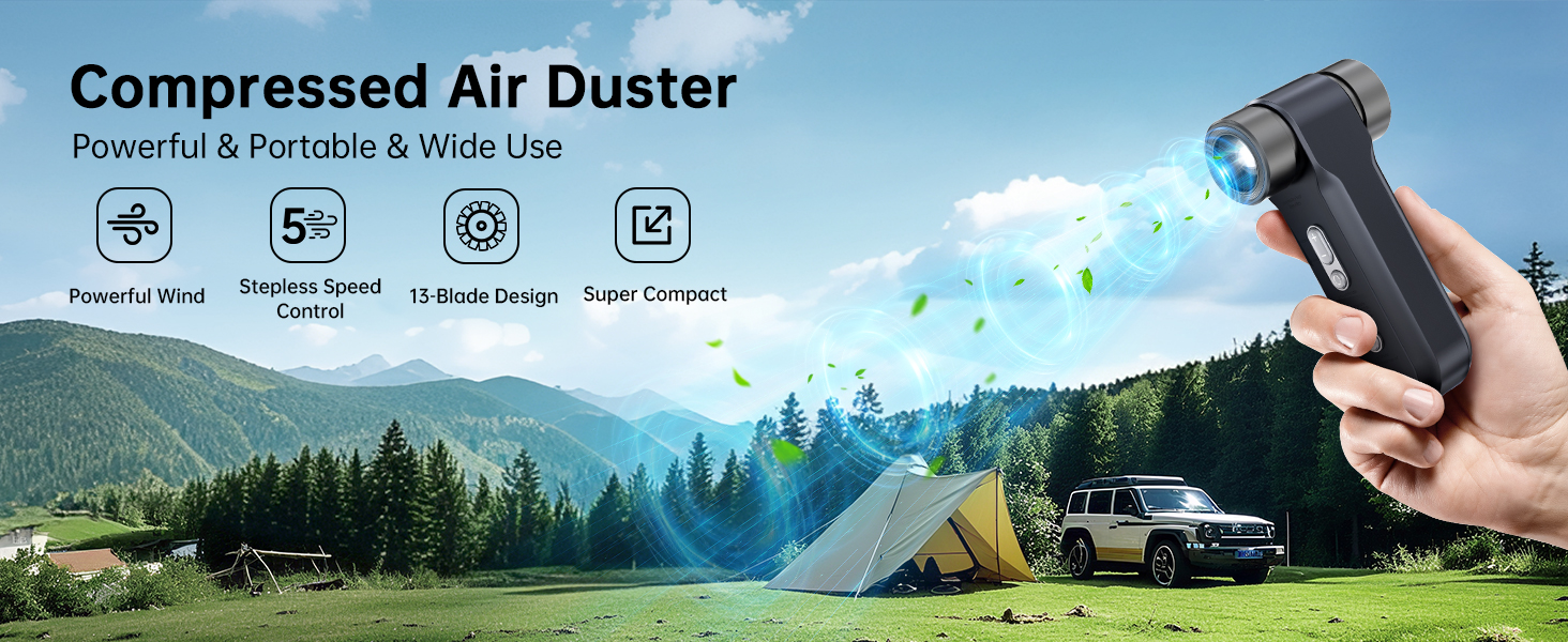 Metal Compressed Electric Air Duster