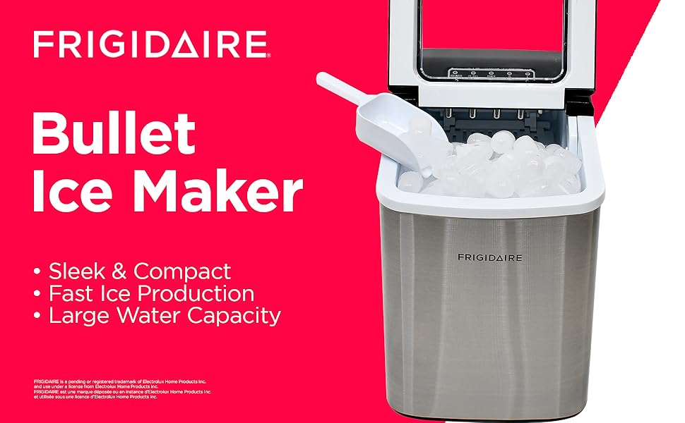 Frigidaire bullet ice maker