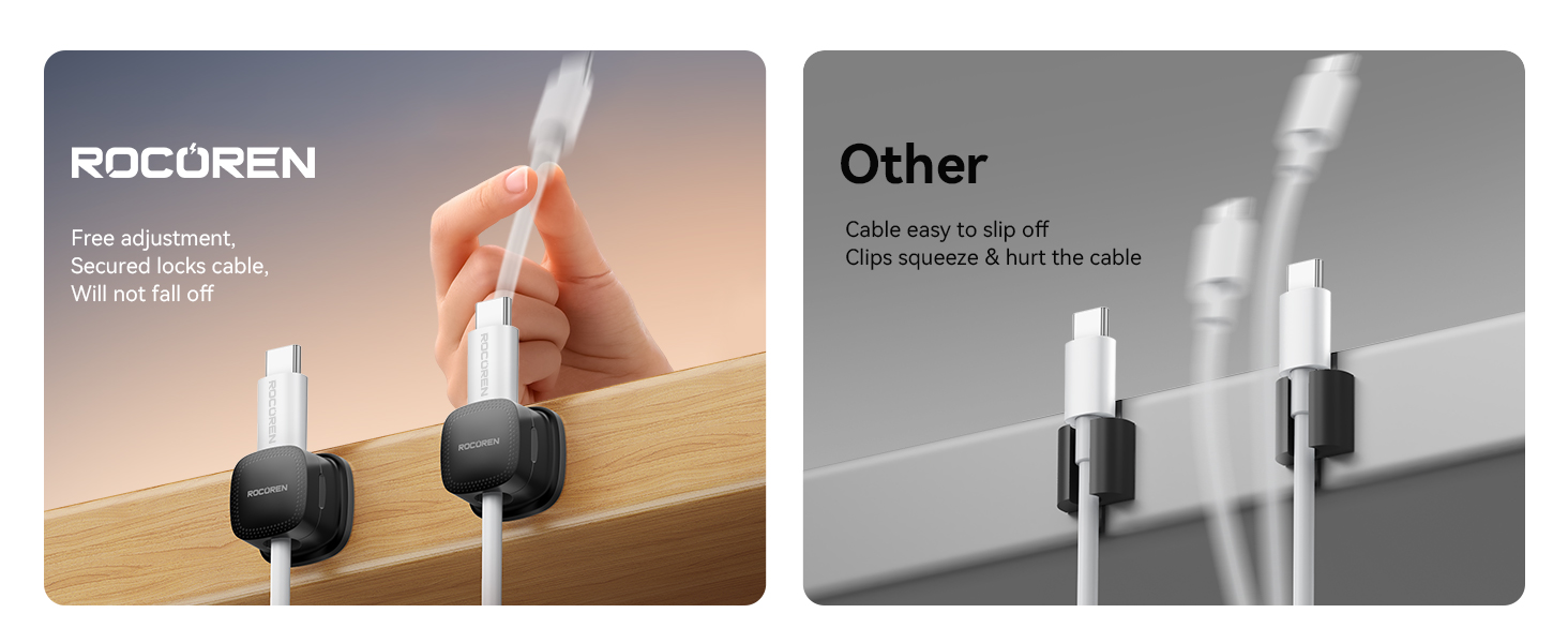 Magnetic Cable Clips