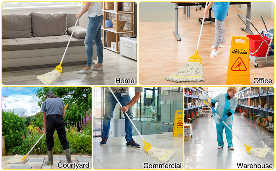 industrial mop for floor cleaning