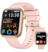 Smart Watch for Men Women(Answer/Make Call), 1.83" Fitness Watch with Heart Rate/Blood Pressure/B...