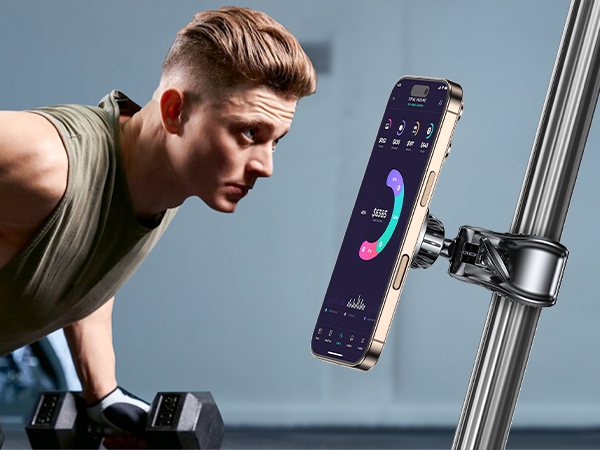 Gym Magnetic Phone Holder 