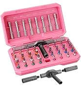 YrouGra 42 in 1 Magnetic Ratcheting Screwdriver Set with T Handle, S2 Steel Multi-Bit Repair Tool...