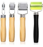 YOUEON 4 Pack Car Sound Deadening Roller Metal Insulation Tool, Sound Deadener Roller Set, Seam R...