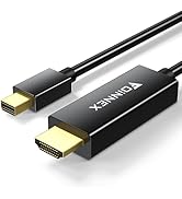 Mini DisplayPort to HDMI, 6.6FT Mini Display Port to HDMI Cable, 4K@60Hz Thunderbolt 2 Compatible...