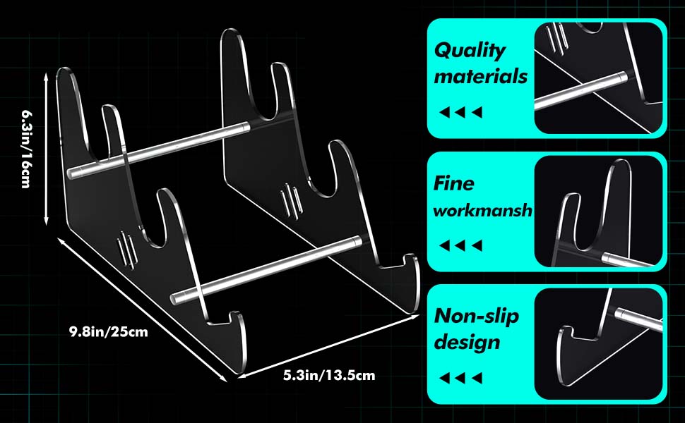 acrylic keyboard stand