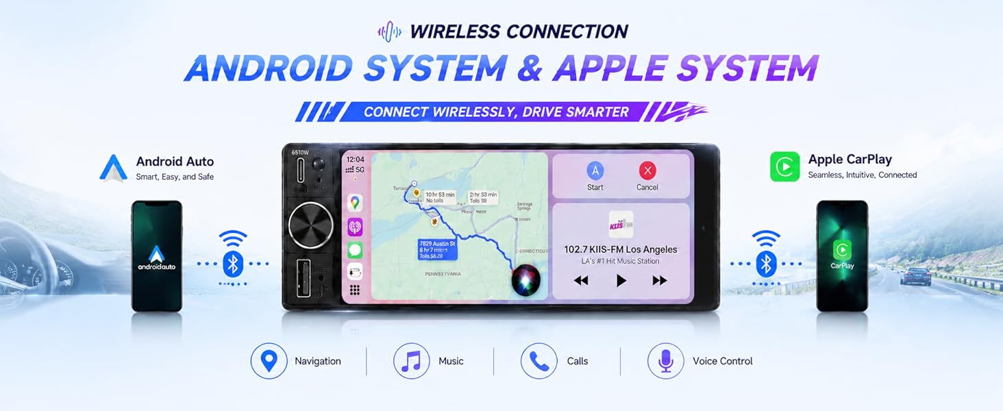 single din radio