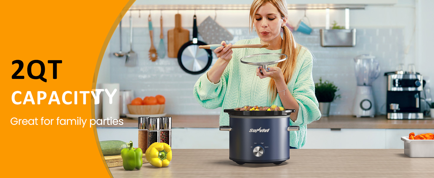 slow cooker/food warmers for parties/food warmer/2 qt buffet servers and warmers/small slow cooker