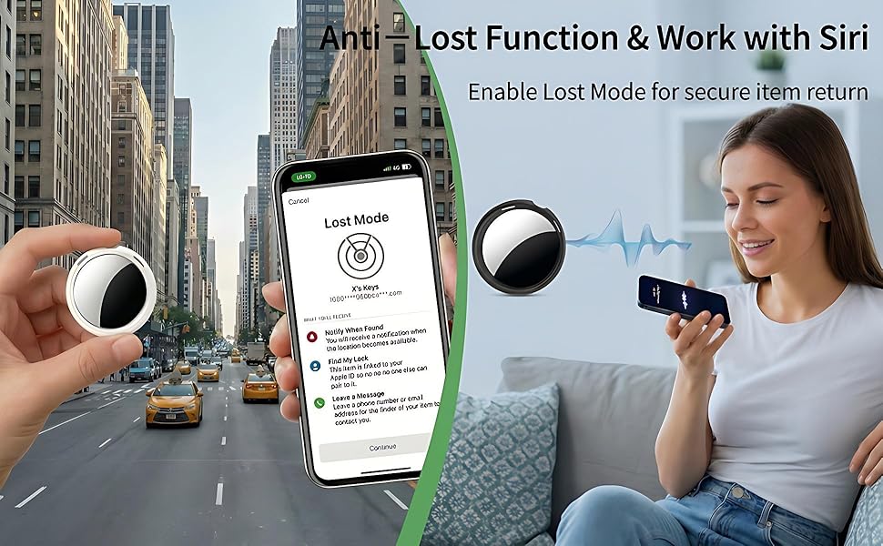 lost mode and work with siri