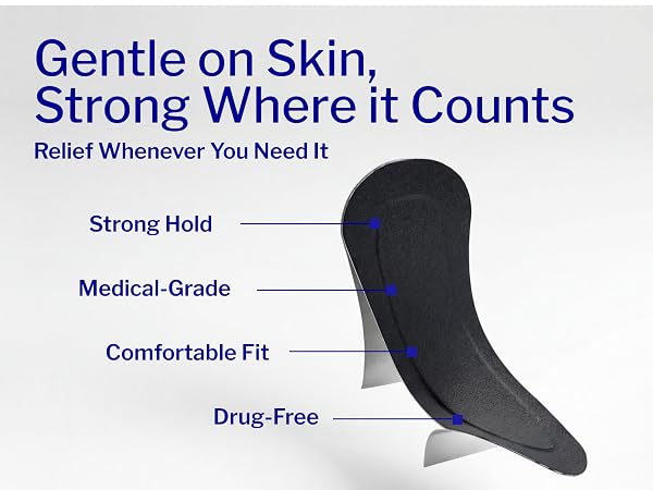 Gentle on skin, strong where it counts