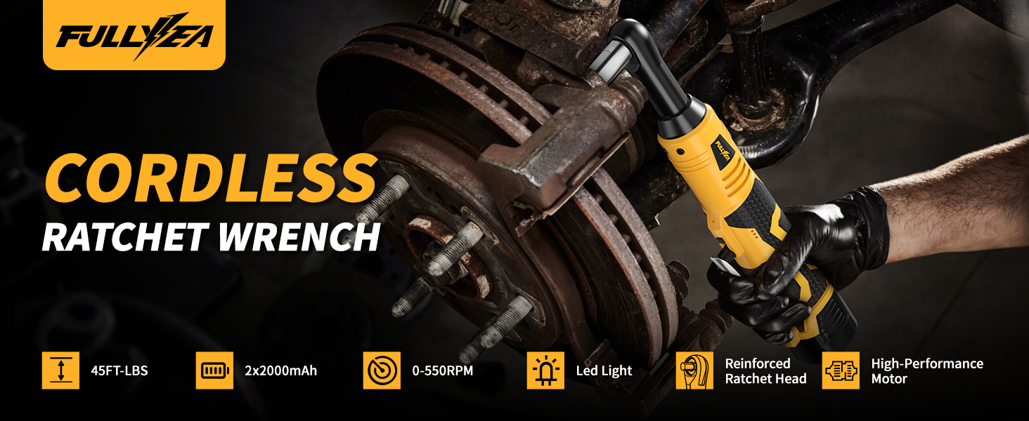 cordless ratchet wrench 3/8