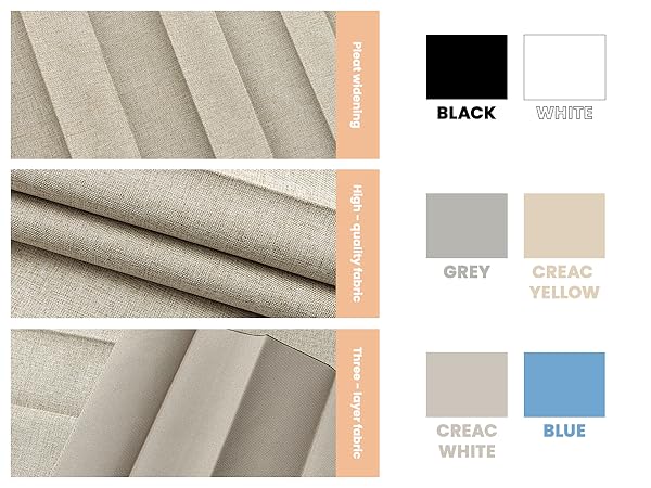 room divider with door curtains for dividing living room and bedroom