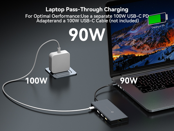 100w docking station