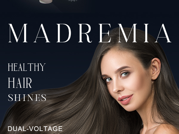 Travel Dual Voltage Hair Dryer Brush