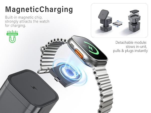 4 in 1 Magsafe Wireless Charging Station