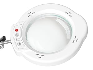 magnifying glass with light and stand tabletop magnifying desk lamp lighted magnifying glass