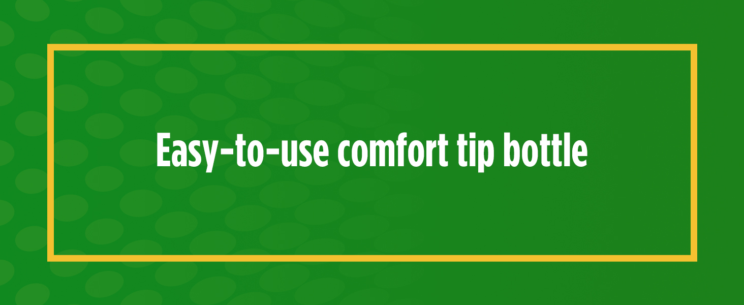 Debrox earwax removal has an easy-to-use comfort tip bottle for easy and comfortable insertion