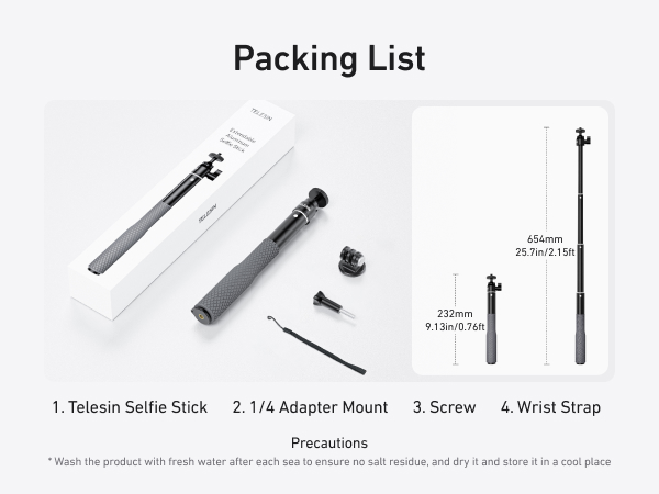 extension selfie stick