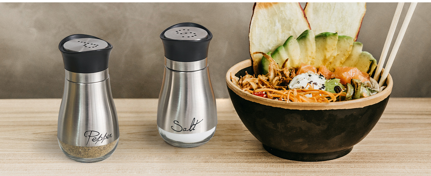 salt and pepper shakers