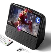 9.8" Portable DVD Player with Screen, HI-FI Stereo Sound, Portable DVD Player with Bluetooth, USB...