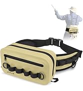 Dovesun Waterproof Fishing Fanny Pack for Men 3.3L Fly Fishing Bag Chest Pack with Airtight Zipper