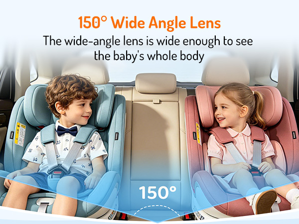 baby car camera with night vision,infant car camera,car camera baby monitor,baby car seat camera