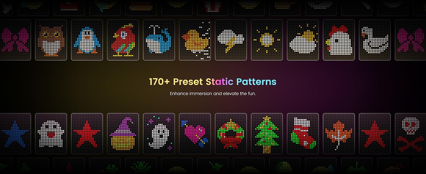 Smart Curtain Light for Christmas/Halloween/New Year