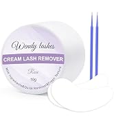 Lash Remover for Lash Extensions Low Irritation 10g Cream Glue-Remover Professional Fast Sensitiv...