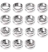 Growlush 15 Sets U Dies for YA YS Lugs, C-Tap &amp; H-Tap Connectors | Grounding Die for Grounding Gr...