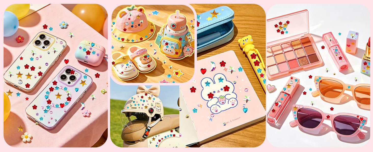 Gem stickers for decorating scrapbooks,DIY crafts,mobile phones,manicures,cards,photo frames,home