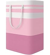StorageRight Large Collapsible Laundry Basket Hamper with Easy Carry Handles,Freestanding Clothes...