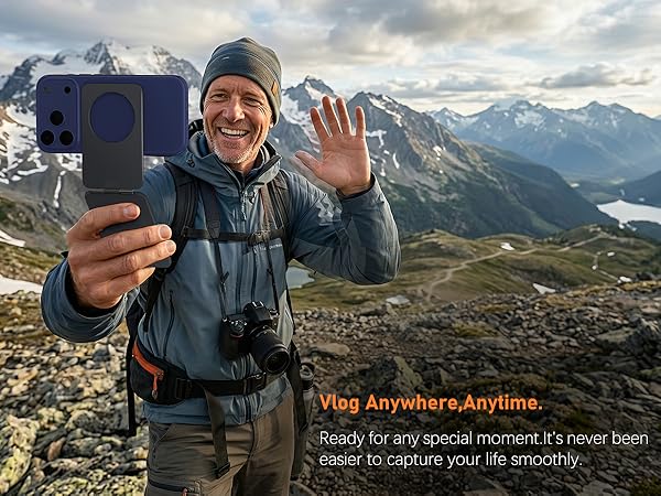 Vlog Anywhere,Anytime.
