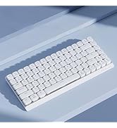 SEUNKWANG EWEADN MK84 75% Wireless Low Profile Mechanical Keyboard Tri-Mode Connect with White Ba...